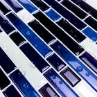 Pastilhas Adesivas Resinadas Retangular (indigo)