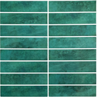 Pastilhas Adesivas Resinadas Retangular (jade)