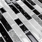 Pastilhas Adesivas Resinadas Retangular (marmoretto)