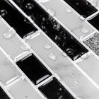 Pastilhas Adesivas Resinadas Retangular (marmoretto)