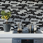 Pastilhas Adesivas Resinadas Retangular (marmoretto)