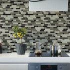 Pastilhas Adesivas Resinadas Retangular (marrom)