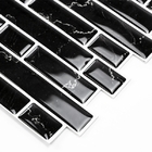 Pastilhas Adesivas Resinadas Retangular (nero)