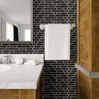 Pastilhas Adesivas Resinadas Retangular (nero)