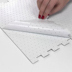 Pastilhas Adesivas Resinadas Retangular (nero)