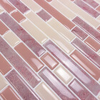 Pastilhas Adesivas Resinadas Retangular (spring Rosé Gold)