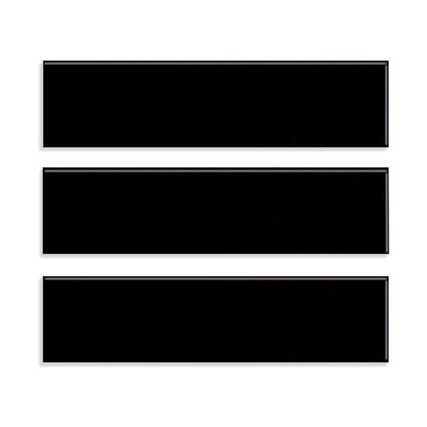 Pastilhas Cerâmicas Colors 6x24 (black) - Caixa