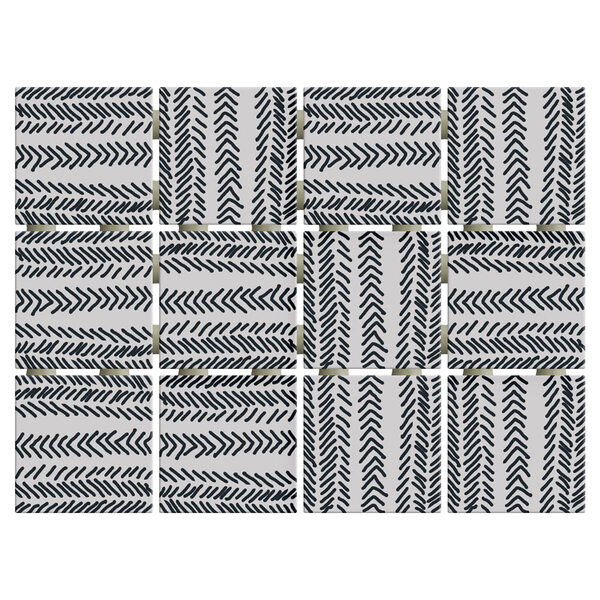 Pastilhas Cerâmicas Gonzalez 10x10 Cm (alecrim) - Caixa 1.95