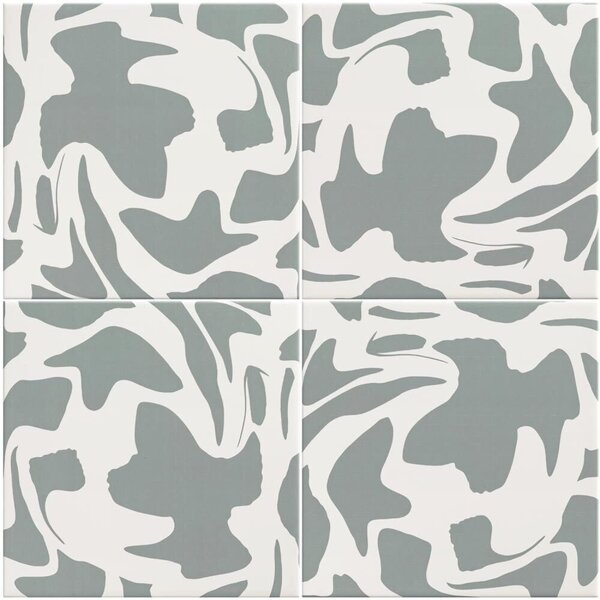 Pastilhas Cerâmicas Gonzalez Buzios 20x20 Cm Verde Acinzentado