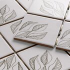 Pastilhas Cerâmicas Gonzalez Flora 10x10 Cm Flora