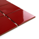 Pastilhas Cerâmicas Ibérica 10x10 (vermelha) - M²