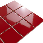 Pastilhas Cerâmicas Ibérica 10x10 (vermelha) - M²