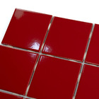 Pastilhas Cerâmicas Ibérica 10x10 (vermelha) - M²