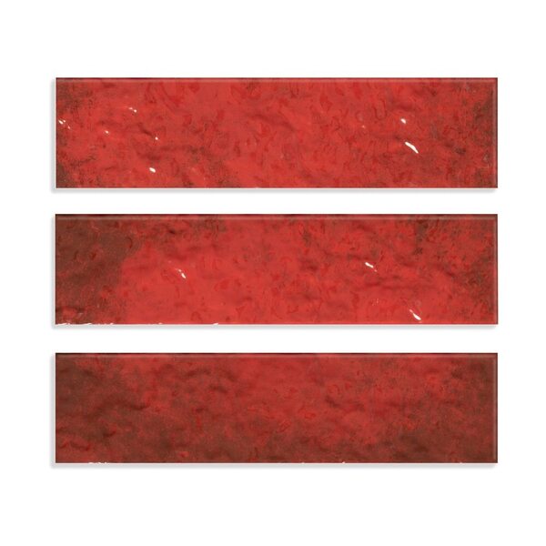 Pastilhas Cerâmicas Spiagge 6x24 Cm (rossa Bright) - Caixa