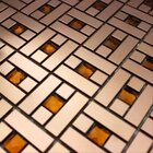 Pastilhas De Inox E Cristal Metalizada Cairo Cobre