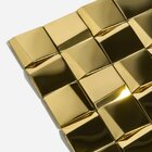 Pastilhas De Inox Para Revestimento Frenesi Dourado