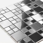 Pastilhas De Inox Para Revestimento Milênio Prata