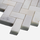 Pastilhas De Pedra Espinha De Peixe (mármore Branco)