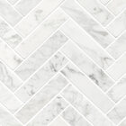 Pastilhas De Pedra Espinha De Peixe (mármore Carrara)