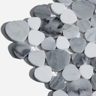 Pastilhas De Seixo Fatiado (mix De Mármores)