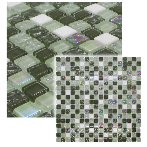 Pastilhas De Vidro 1,4 X 1,4 La Bella Griffe - Verde