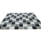 Pastilhas De Vidro 2,5 X 2,5 Jd - Preto