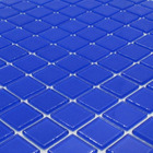 Pastilhas de Vidro Azul Brilhante 30x30cm