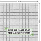 Pastilhas de Vidro Azul Brilhante 30x30cm