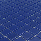 Pastilhas de Vidro Azul Brilhante 30x30cm