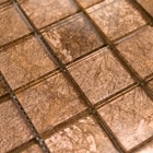 Pastilhas De Vidro Cristal Arte (ocre)