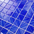 Pastilhas De Vidro Cristal Arte Água Azul