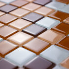 Pastilhas De Vidro Cristal Miscelânea (chocolate)