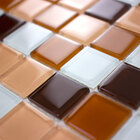 Pastilhas De Vidro Cristal Miscelânea (chocolate)