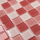 Pastilhas De Vidro Cristal Miscelânea (rosa)