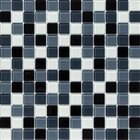 Pastilhas De Vidro Cristal Miscelânea Petróleo Branco/cinza