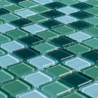 Pastilhas De Vidro Cristal Miscelânea Verde