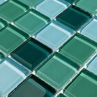 Pastilhas De Vidro Cristal Miscelânea Verde