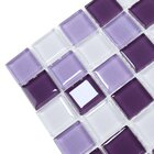 Pastilhas De Vidro Cristal Miscelânea Violeta