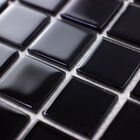 Pastilhas De Vidro Cristal Puro Preto/branco