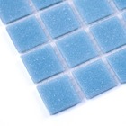 Pastilhas De Vidro Pigmentado (azul Bebê)