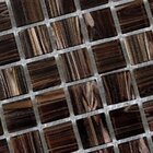 Pastilhas De Vidro Pigmentado Marrom