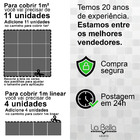 Pastilhas de Vidro Preta Brilhante 30x30cm