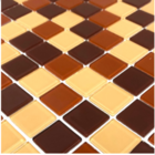 Pastilhas de Vidro Terracota Mix Brilhante 30x30cm