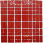 Pastilhas de Vidro Vermelha Brilhante 30x30cm