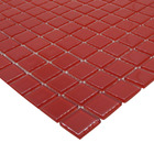 Pastilhas de Vidro Vermelha Brilhante 30x30cm