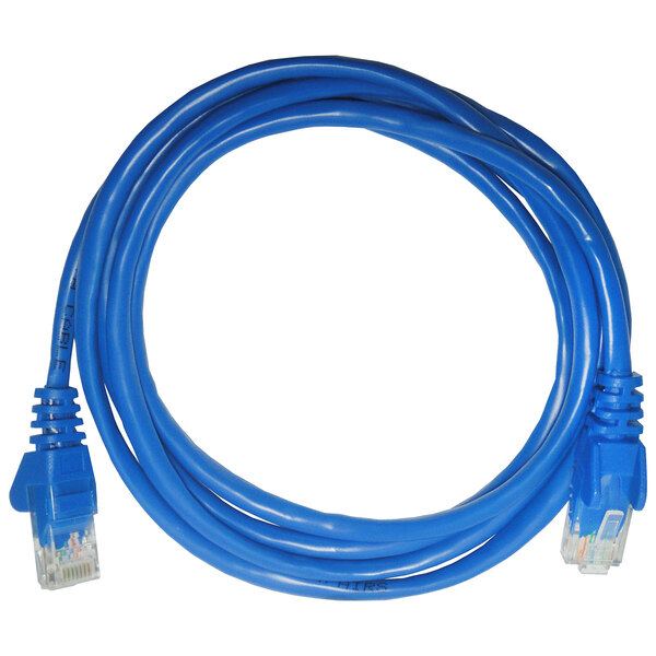 Patch Cord Cca Cftv Cat6 26awg Padrão 568b 2.5 Metros Azul Cy