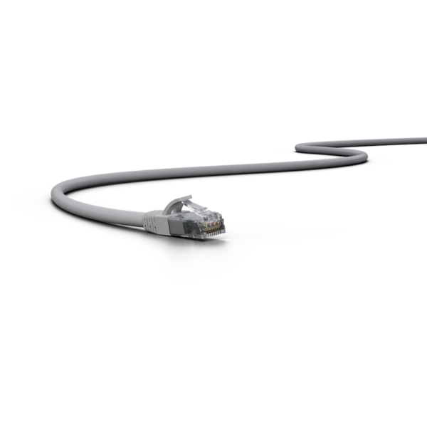 Patch Cord Impact Lan Utp Cat5e 4p Cinza 2,0m