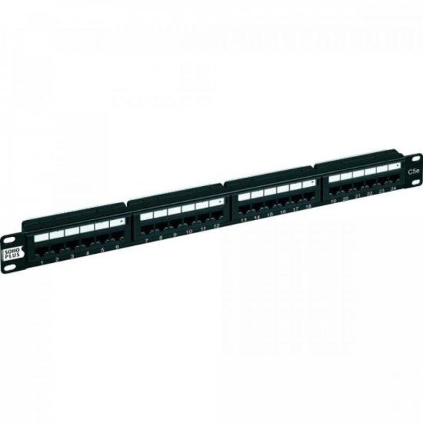 Patch Panel Cat.5e T568a/b 24p Furukawa Sohoplus