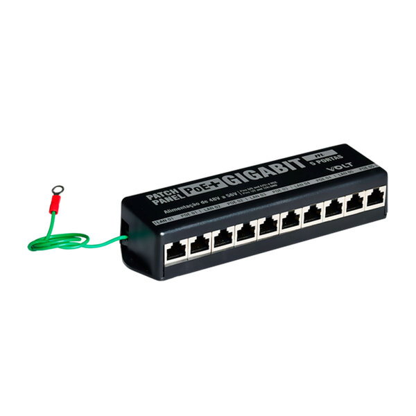 Patch Panel Poe 5 Portas Gigabit Ethernet (mimosa) 12.01.031