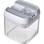 Patrik Pote Hermético Plástico Transparente 500ml Com Tampa